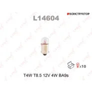 ����� T4W 12V BA9S Lynxauto L14604 L14604 ����