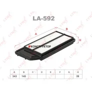 ������ ��������� Lynxauto LA592 LA592 ����