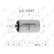 ������ �������� Lynxauto LC1047 LC1047 ����