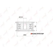 ����� �������� ����� ��� LADA 2110-12 Lynxauto PB3011 PB3011 ����