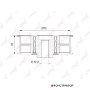 ����� �������� ����� ��� Lynxauto PB3150 PB3150 ����