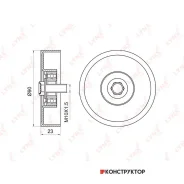 ����� �������� ���������� ����� Lynxauto PB5027 PB5027 ����