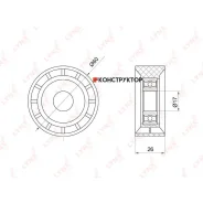 ����� �������� ���������� ����� LADA Largus Lynxauto PB7027 PB7027 ����
