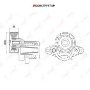 ���������� ����� ��������� ������������ LADA Largus Lynxauto PT3037 PT3037 ����