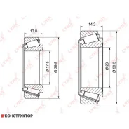 ��������� ������� ������ �-� 2��. | ��� | Lynxauto WB1124 WB1124 ����