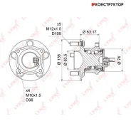 ������� ������ | ��� ����/��� | Lynxauto WH1225 WH1225 ����