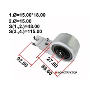 ����������� ������ Tenacity (706) Aamni1035 Rear Tenacity Aamni1035, ������ AAMNI1035 ����