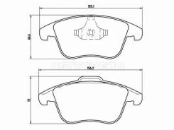 ������� ��������� (�������) Ford Mondeo 07-15 / Volvo S60 10-18 Brembo P 24 076, �������� P24076 ����