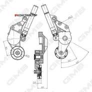 �������� ����� ���� ����� / GMB ��� Audi Skoda Volkswagen Seat; GAT20230; 038903315AE 038903315C 24889 GAT20230 ����
