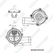 ����� ������� ���������� /GMB ��� Audi A3 A6 TT Volkswagen Golf Bora New Beetle Leon Quattro; GEW-VW016; 078965561 0392020039 0392020054 GEWVW016 ����