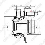 ��������� ��������� /�������� ������ /����� GMB ��� Nissan Cube 2008- Z12 1.6 16V HR16DE; GH33130M; 0282Y12FRM 40202ED000 40202ED05A GH33130M ����