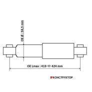 ����������� /������ ����� /������ KYB ��� Fiat Ducato 250 Peugeot Boxer III Citroen Jumper; 3450001; 5206TZ 5206VK 1362552080 3450001 ����