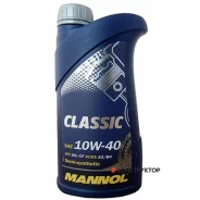 ������) Mannol Classic SAE 10W40 1�/API SN/CH-4 ACEA A3/B4; MB229.3 VW-Norm 50101/50500 RN070 (7501) 1100 ����