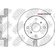 ���� ��������� /�������� ������ /����� NIBK ��� Toyota E10 E11; RN1250; (PD3118150S TG-43512-12580) 4351212350 RN1250 ����