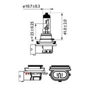 ����� 12-55 ��. H11 ����������� ���� ������ 12362Llecoc1/36194030* Philips 12362LLECOC1 ����