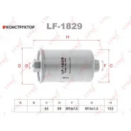 ������ ��������� LADA 2108-099/2110-12/2113-15/Grant�A/Kalina/Priora Lynxauto LF1829 LF1829 ����