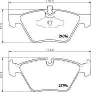������� ��������� �������� �������� BMW 1-E87/ 3-E90/E92 [178Textar2409601] 2409601 ����