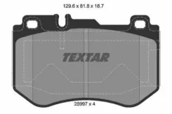 ������� ��������� �������� �������� Mercedes BENZ W205 (2013) [178Textar2599701] 2599701 ����