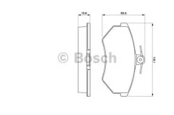 ������� ��������� �������� �������� AUDI A4 B5 / Passat B5 ������ �������� 8.7mm [178Bosch986460944] 986460944 ����