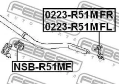 ������ ��������� ������������� ������ Nissan Navara / Pathfinder [178Febest0223R51MFR] 0223R51MFR ����