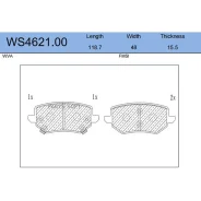 ������� ��������� ������ Great Wall Poer 21/06- Poer KingKong 21/12- Tank 300/500 21/08- Jeenice WS462100 WS462100 ����