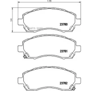 ������� ��������� �������� Subaru GC1/2/8 GF1/2 GG2/3 GF5/6/8 BG2/3/4/5 BD2/3/4/5 BGA BH5 Nisshinbo NP7002 NP7002 ����