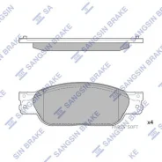 ������� ��������� Jaguar S-TYPE 02- �����. Sangsin Brake SP4061 Sangsin Brake SP4061 SP4061 ����