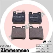 ������� ��������� MB W203/W210 97- ����. Zimmermann 213051551 Zimmermann 213051551 213051551 ����