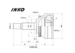 ���� ������� 22/25 ABS 44 | ����� | INKO 330010A 330010A ����