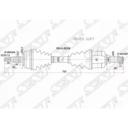 ������ � ����� Renault Duster 10-21 / Kaptur 16-20 (�������/ �����) SAT RN-5-9008, ����� �������� RN59008 ����