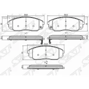 ������� ��������� (�������) Hyundai Santa Fe 05-09 / Kia Sorento 02-13 SAT ST-58101-3EE00, �������� ST581013EE00 ����