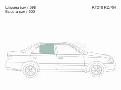 ������ ������� �������� (�����/ ������/ ���� �������) Toyota Corona Premio 96-01 XYG RT210 RD/RH, ������ ������ RT210RDRH ����