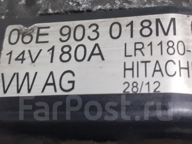 ��������� Audi A6 06E903018M C7 2.8 CHV 06E903018M ����