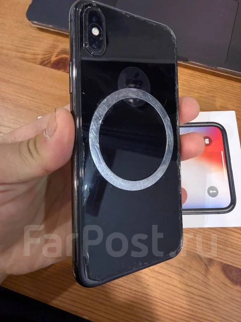 Apple iPhone X. �/�, 64 ��, ������, 4G LTE, NFC ����