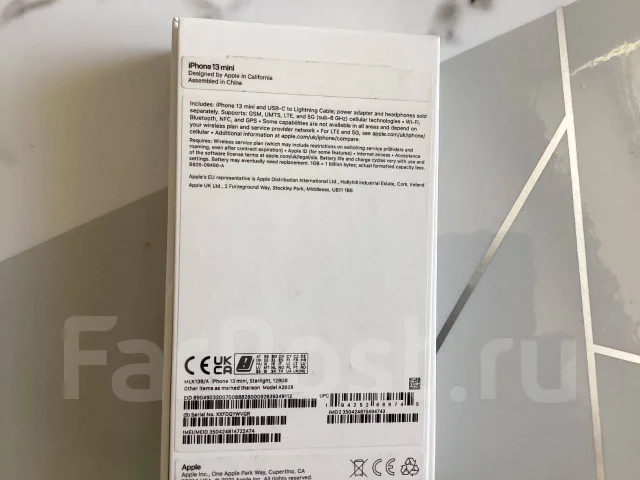 Apple iPhone 13 mini. �/�, 128 ��, �����, 3G, 4G LTE ����