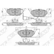 ������� ��������� (�������) Audi A3 96-13 / Skoda Octavia 96-13 SAT ST-JZW698151, �������� STJZW698151 ����