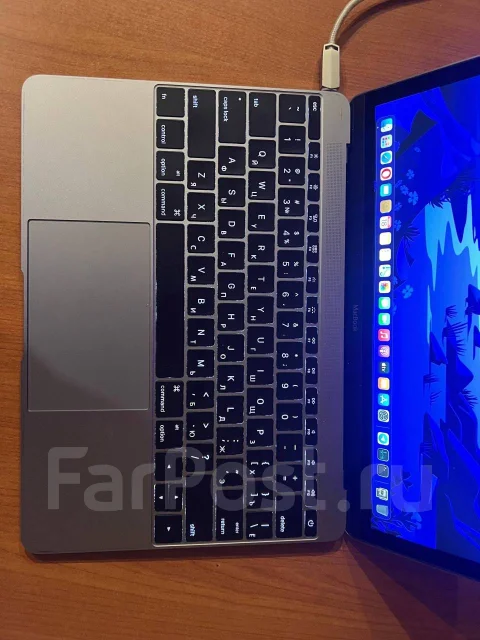 Apple MacBook 12. 12", 1,1����, ��� 8 ��, ���� 256���, WiFi: 1, Bluetooth: 1, ����������� �� 8��. ����