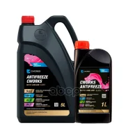 �������� CWORKS Antifreeze Super Long Life, 6L (1 ����� �������, 5�+1�) CWORKS ���. A410R1005A ����