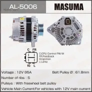 ��������� Masuma, Honda / L12B1, L12B2, L13Z1, L15A7 (14V/80A) Masuma AL5006 AL5006 ����