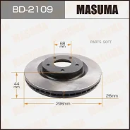 ���� ��������� Masuma, front Nissan Qashqai, X-Trail / J10E, T30 10- [��.2] Masuma BD2109, �������� BD2109 ����