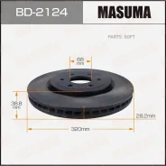 ���� ��������� Masuma, front Nissan Pathfinder R51M, D40M 05-14 Masuma BD2124, �������� BD2124 ����