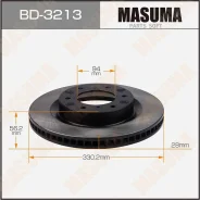 ���� ��������� Masuma, front Mitsubishi Pajero / V97W, V98W RUS Masuma BD3213, �������� BD3213 ����