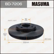 ���� ��������� Masuma, front Suzuki Splash 08-15 [��.2] Masuma BD7206, �������� BD7206 ����