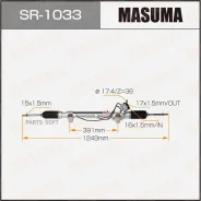 ����� ������� Masuma, Toyota 4Runner, LAND Cruiser Prado / UZJ120L, GRJ120L LHD (����� ����) Masuma SR1033 SR1033 ����