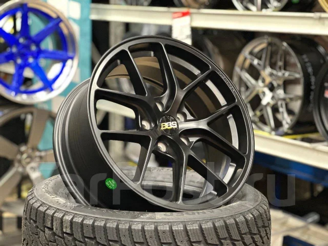 Комплект новых литых дисков BBS 17" 5*114.3 Flow Form Matte Black, 1 шт ...