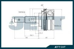 ���� �������� �������� JETT V419004 ABS V419004ABS ����