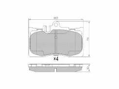 ������� ��������� (�������) Lexus LS 03-06 / Toyota Celsior 00-06 ST-04465-50180, �������� ST0446550180 ����