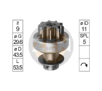 ������� �������� ZEN Renault VW Honda Civic VII / Toyota Carina II, Corolla ERA ZN0809 ZN0809 ����