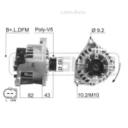 ��������� 14V 90A AUDI A4 1,6/1,8/1,8T 1/95-11/00, A6 1,8/1,8T 5/97-, VW Passat B5 10/96- 210602 ����