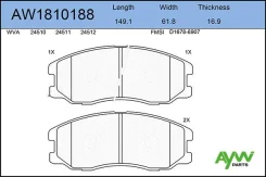 ������� PF-0068 AW1810188 Aywiparts AW1810188 ����
